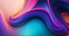 Abstract Background With Waves
