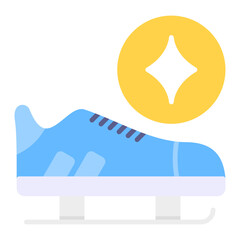 Poster - Skates Sharpening icon vector image. Can be used for Hockey.