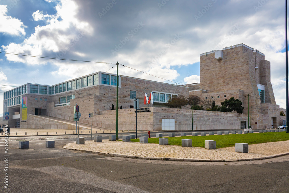 Lisbon, Portugal - November 25th 2023: Museu Colecao Berardo, Modern ...