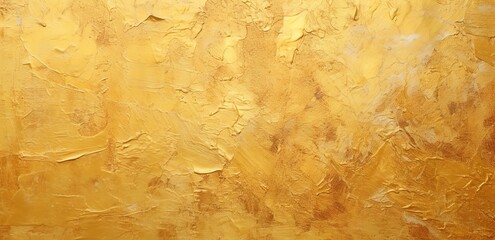 Gold colored abstract textured background. generative AI