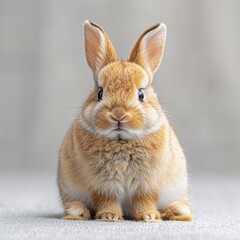 Wall Mural - Bunny Boom: The Cutest Easter Bunnies of the Month Generative AI