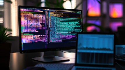 programming code , technology background , software ,computer script, htm, web programming