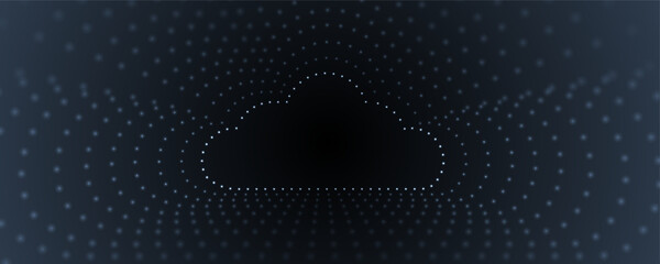 Abstract data background. Futuristic technology style. Elegant digital  background for business cyber presentations.