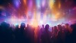 © Ziyan - blurred shining background people at party