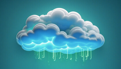 Wall Mural - Stormy cumulus.