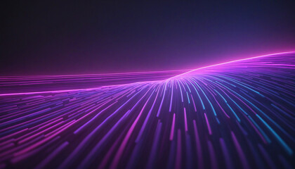 Wall Mural - digital futuristic design concept