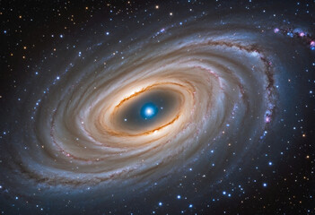 Wall Mural - far-off celestial body in the universe