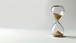 © ChaoticMind - Capturing the fleeting essence of time, an indoor sandglass gracefully flows with each passing grain