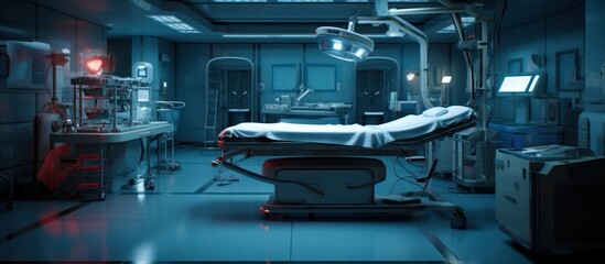 Wall Mural - Modern operating room at hospital