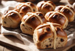 delicious easter treat hot buns cross
