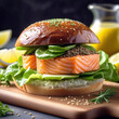 sandwich with salmon slices29