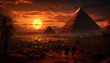 Ancient Horizon Observer: Roaming the Giza at sunset