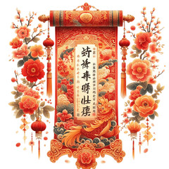 Wall Mural - chinese new year decoration