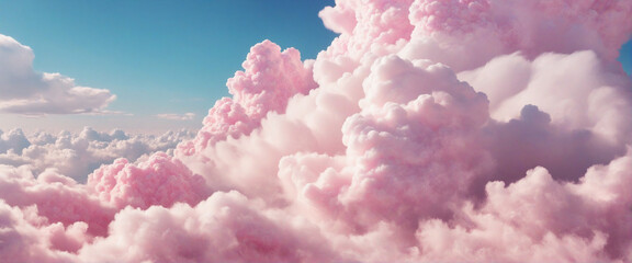 Wall Mural - a dreamy, soft pink fantasy.