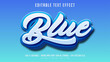 © mawan02 - blue editable text effect