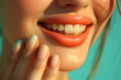 close up of a mouth with a smile, portrait of young happy women, white teeth, pink lipstick, pretty lips, beautiful smile, women's day, beautiful woman, beauty, art, youth, feminism
