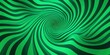 canvas print picture - Emerald groovy psychedelic optical illusion