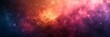 a colorful orange and purple background, in the style of cosmic inspiration