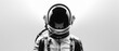 © CaptainMCity - Stylish portrait of an astronaut in a suit in monochrome
