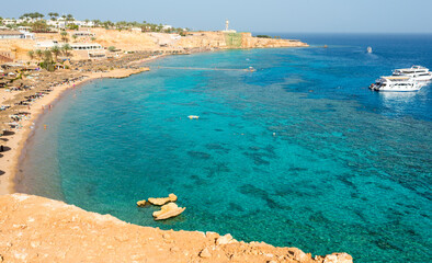 Wall Mural - panorama of beaches in sharm el sheikh