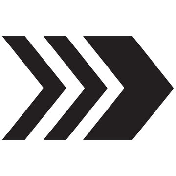 Arrow icon chevron doodle black line graphic design app logo.