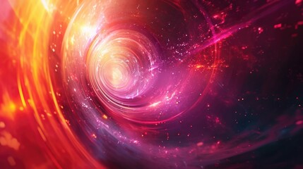 Wall Mural - journey through the mesmerizing realm of the abstract music universe where vibrant compositions shap