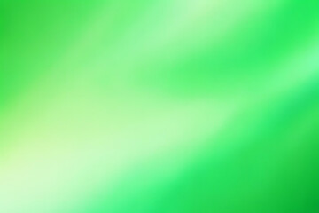 Wall Mural - Abstract gradient smooth Blurred Bright Green background image