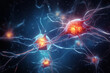 © Alisa - Neural network sparking with life, a journey through the intricacies of the mind - AI Generative.