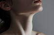 © Madhulatha - Closeup shot of a Beautiful woman, Aesthetic photography in minimalistic style