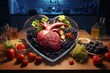 Cholesterol diet, diabetes control, and healthy food for reducing cardiovascular disease risk.