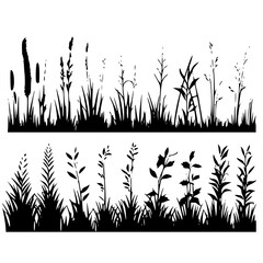 GRASS SVG, Grass Bundle Svg, Grass Cricut, Grass Clipart, Grass Vector, Grass Silhouette, Wild Grass Svg, Grass Field Svg, Wild Grass Bundle, Wild Grass Cricut, Wild Grass Clipart, Grass Cut Files, Si