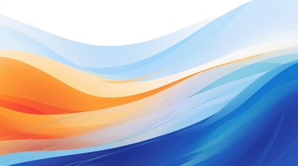 Poster - abstract wave background