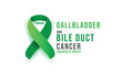 Gallbladder and Bile Duct Cancer Awareness Month. background, banner, card, poster, template. Vector illustration.