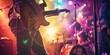 © Attasit - A rock band is playing music at a concert