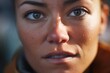© stickerside - closeup of focused facial expression