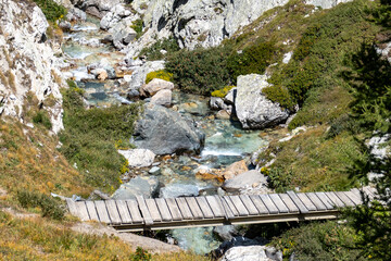 Wall Mural - Colle del Sommiller, Piemonte, Alpi Cozie, Bardonecchia