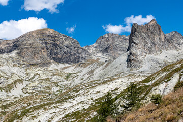 Wall Mural - Colle del Sommiller, Piemonte, Alpi Cozie, Bardonecchia