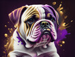 © Criz - golden lila Bulldogge