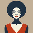 © Natalia - Portrait illustration of a black woman