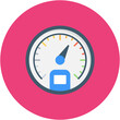 Speedometer icon vector image. Can be used for Car Repair.