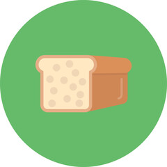 Poster - Bread icon vector image. Can be used for Bakery.