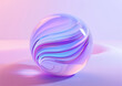 Spheres of Elegance: Abstract 3D Art in Pastel Tones