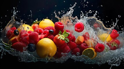  fruit in water