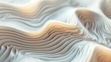 A Mesmerizing 3D Abstract Render Depicting A Vibrant Wavy Background, Perfect For Stunning Wallpapers.