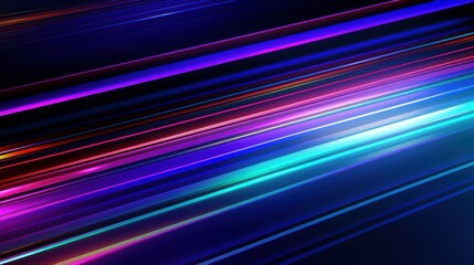 Poster - Neon light Wallpaper 4K Waves Huawei MediaPad Stock