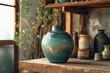 Rustic Elegance in Blue: Explore a Collection of Handcrafted Ceramic Vases with Vintage Charm, Perfectly Blending Rustic Aesthetics with Barn-inspired Elegance.
