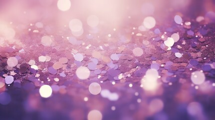 Poster - purple bokeh background