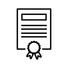 Sticker - Certificate Icon 