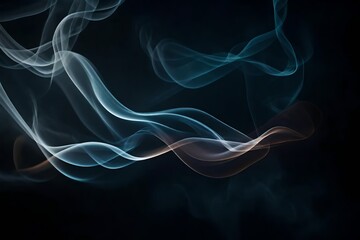 Wall Mural - abstract smoke background