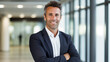 © Nick - Finance manager male with office background